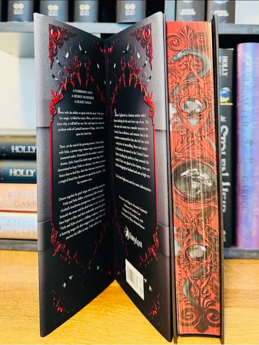 Fairyloot Exclusive Edition Deathbringer by Sonia Tagliareni